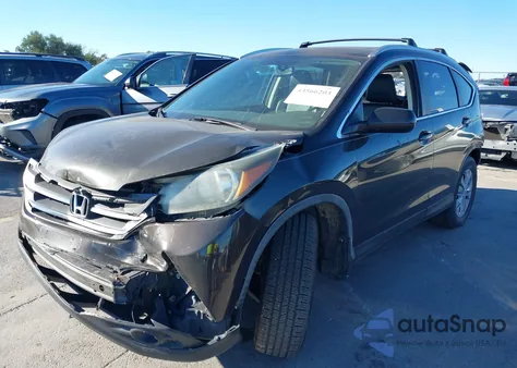 2013 Honda Cr-V Ex-L из США, поврежденный, VIN 5J6RM4H74DL029245